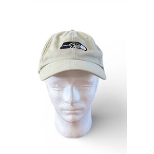 Reebok Seattle Seahawks NFL Embroidered Cap Hat NFL Adjustable Strap Grey Soft